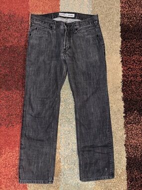 Express Jeans Black– Rocco Slim Fit Straight Leg – Men’s 32x30